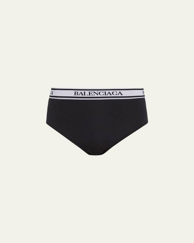 Low-Rise Logo Panty